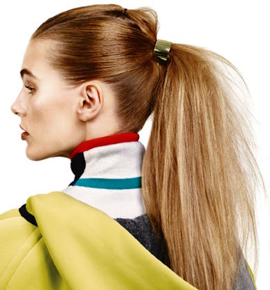 transform a basic ponytail